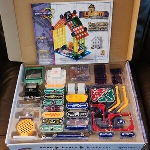 Elenco Snap Circuits My Home Electronic Circuit Kiy *Complete* Tested Working